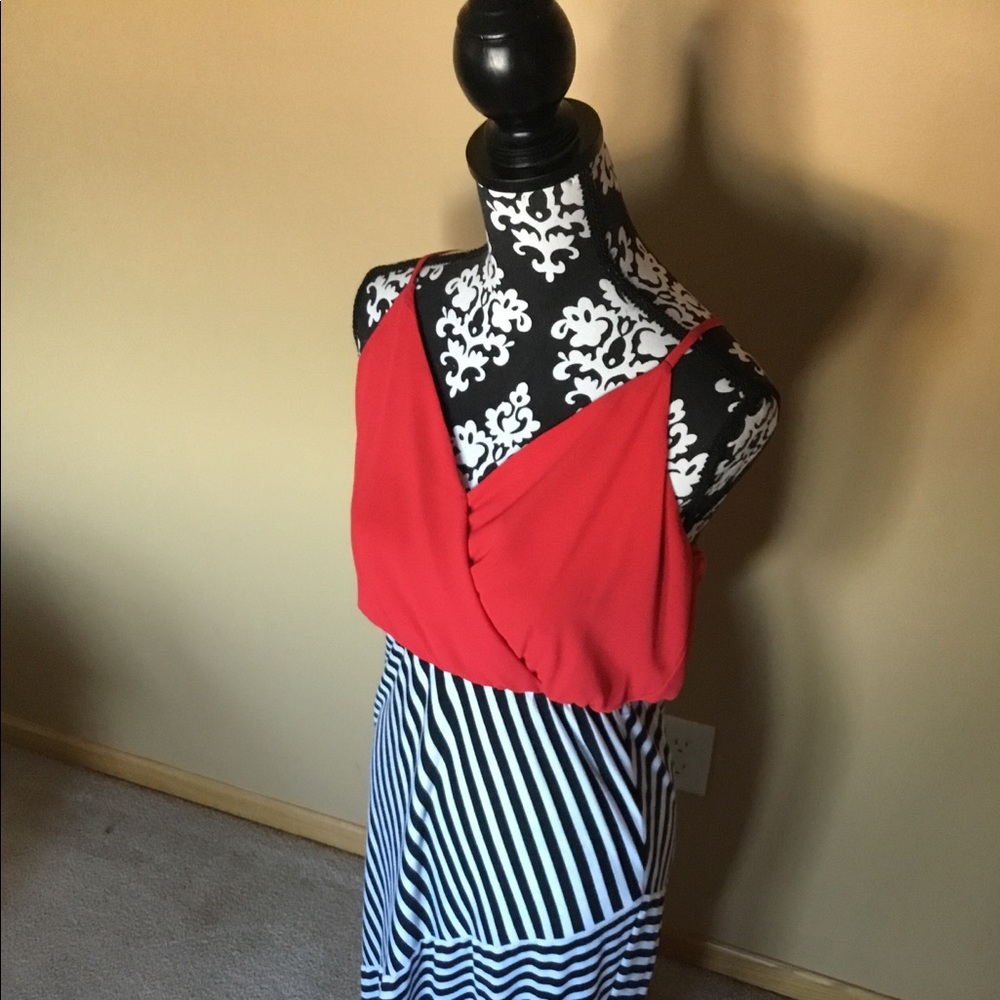 Forever 21 Stripped Maxi Dress